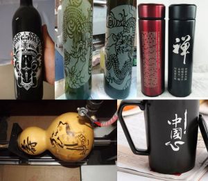 汉中酒瓶葫芦工艺品激光雕刻机